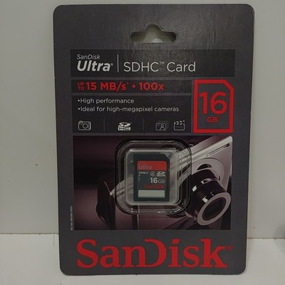 SanDisk 16 GB Ultra SDHC SD card Memory Card UHS-I HD
