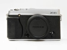 Fujifilm X-E1 16.3MP Mirrorless Digital Camera Silver Body Excellent from Japan