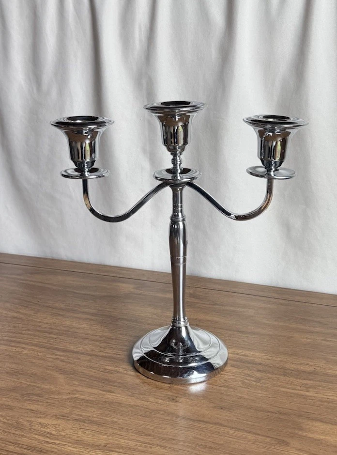 Candelabro antiguo de forja de 6 brazos, auténtico y exclusivo