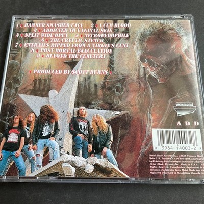Tomb of the Mutilated by Cannibal Corpse (CD, 1992) for sale