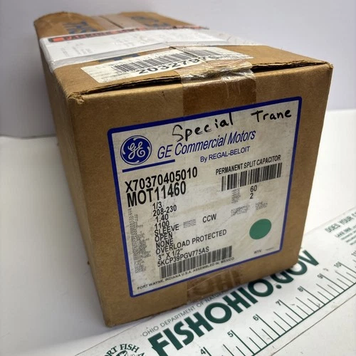 GE 5KCP39PGV775AS BLOWER MOTOR 1/3 HP, 1.40 AMP, 1100 RPM