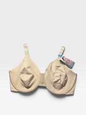 Vanity Fair 44DDD Beauty Back Full Figure Minimizer Underwire Bra NWT Beige