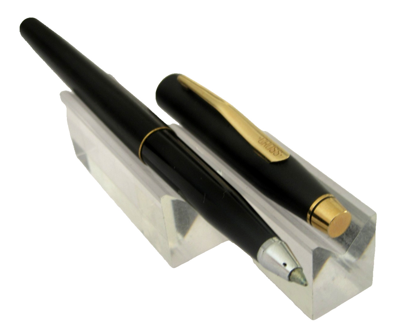 Stylo Roller de Luxe Cross Century Classic Noir Mat, Finition Prestige Q271