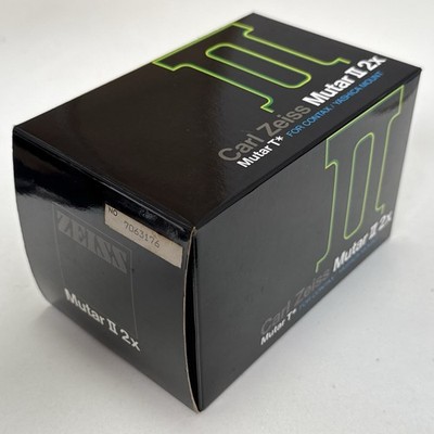 [UNUSED] Contax Carl Zeiss Mutar II 2x Lens Teleconverter in Box