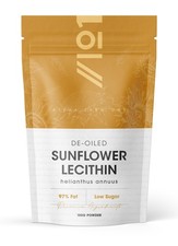 Sunflower Lecithin Powder 100g &ndash; De-Oiled 97% Essential Fat 100 g (Pack of 1)