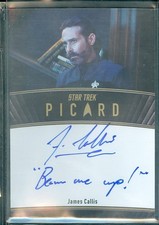 Picard Season 2 & 3  James Callis as Maurice Picard  Inscription  Autograph Card