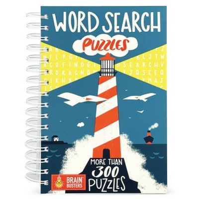 Word Search Puzzles (Brain Busters) by Parragon Books [Spiral Bound]