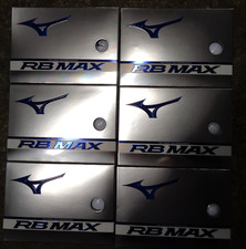 NEW SIX 6 DOZEN 72 BALLS MIZUNO RB MAX GOLF BALLS, NO LOGOS, WHITE