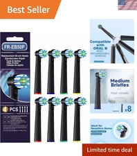 Replacement Toothbrush Heads Compatible with Oral B Braun Pro 1000 12 Pcs