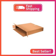 Box USA Moving Boxes, 18"L x 6"W x 45"H 5-Pack Large Side Loading Corrugated Car