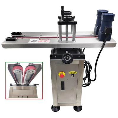 #ad 220V Bottomless Belt Transfer Conveyor w Double Belts Bottle Clamping Conveyor $2209.00