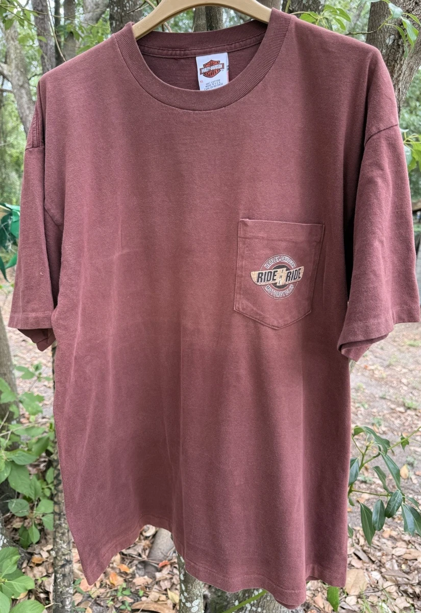 Harley-Davidson Regular Size XL Vintage T-Shirts for Men for sale