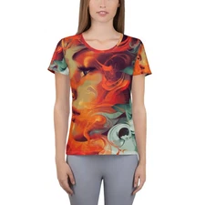 Enigma of Her T-Shirt