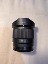 Viltrox 20mm F2.8 Wide-Angle AF Full Frame Lens for Sony E-Mount Cameras