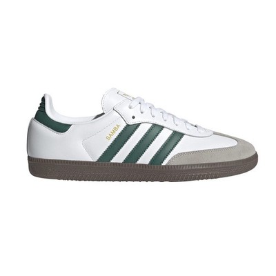 Adidas Mens Size 13 Samba OG Cloud White Collegiate Green JH8797