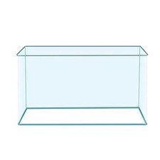 lon Aquarium Fish Tank  Rimless Aquarium Tank  7.1" L  5.1" W  5.9" H 0.9 Gal