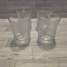 ARCOROC Canterbury Crocus Frosted Glass Coffee/Tea Mugs Cups Set Of 4