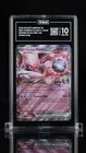 Pokemon ETIQUETA 10 Team Rocket's Mewtwo Ex 081/182 Destined Rivals