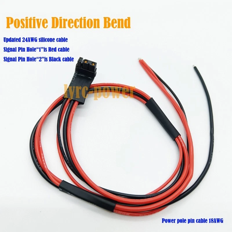 更新 Amass XT30(2+2) 信号销 18Awg/24Awg 硅胶电缆 适用于遥控伺服电机 - 第 1/28 张图片