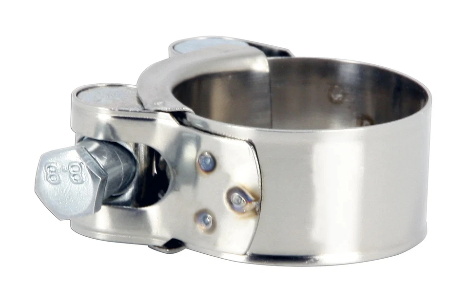 Collier pour Silencieux Ø32mm à 35mm en INOX - Photo 1/1