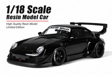 GT SPIRIT 1/18 Porsche RWB 993 Black Kyosho 500 pcs. GTS005KJ resin model