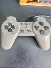 CONTROLLER PLAYSTATION 1 PS1 Sony DUALSHOCK 1 Grigio Modello SCPH-1080 OTTIMO