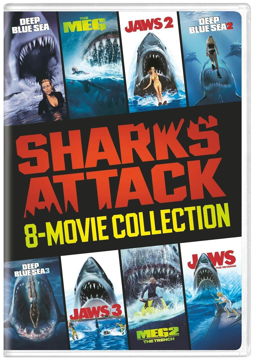 Sharks Attack 8 Film Collection DVD NEW | eBay
