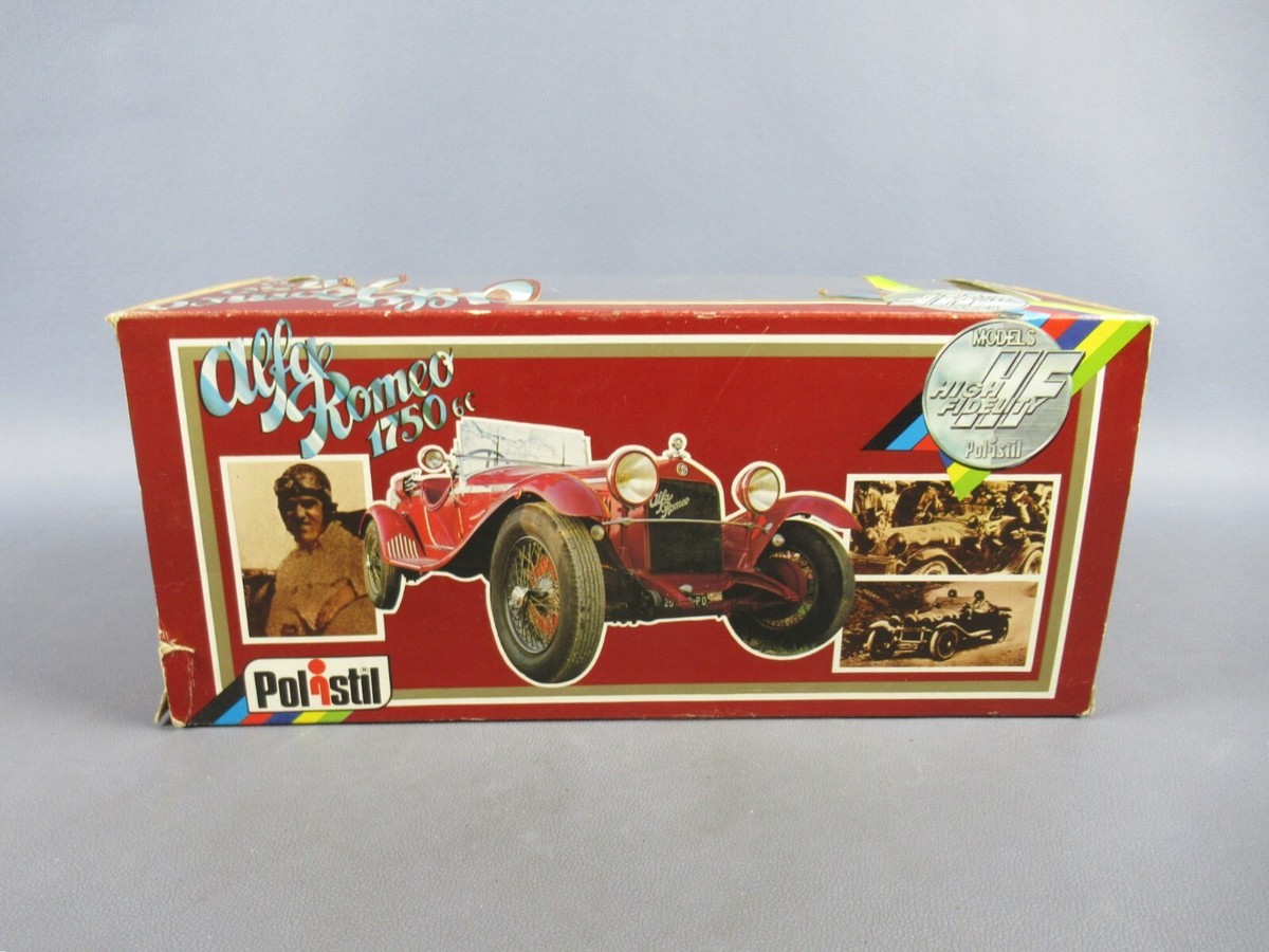 Alfa Romeo 1750 6C Millemiglia Tazio Nuvolari Model Polistil