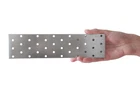 Flat Connecting Joining Plate Galvanised Heavy Duty metal Size: 240 x 60 x 2mm