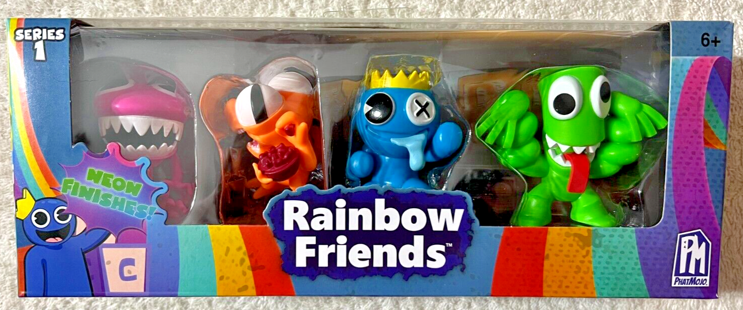 Green, orange and Blue rainbow friends characters  Pin for Sale by  ismailalrawi