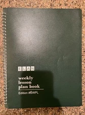 Elan Weekly Lesson Plan Book Edition #6WPL Back to School Teacher Plan 44 Weeks