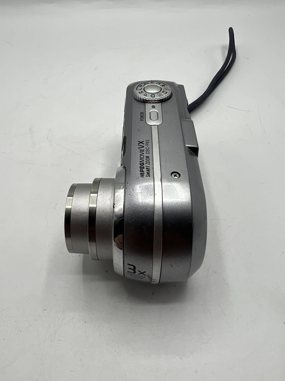 Sony CyberShot DSCP93A 5.1MP Digital Camera Silver Tested/Working eBay