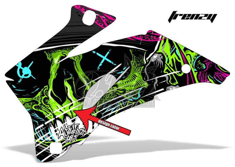 AMR RACING DEKOR GRAPHIC KIT KAWASAKI ZX-6R 636/10R/ZX-1000 SX