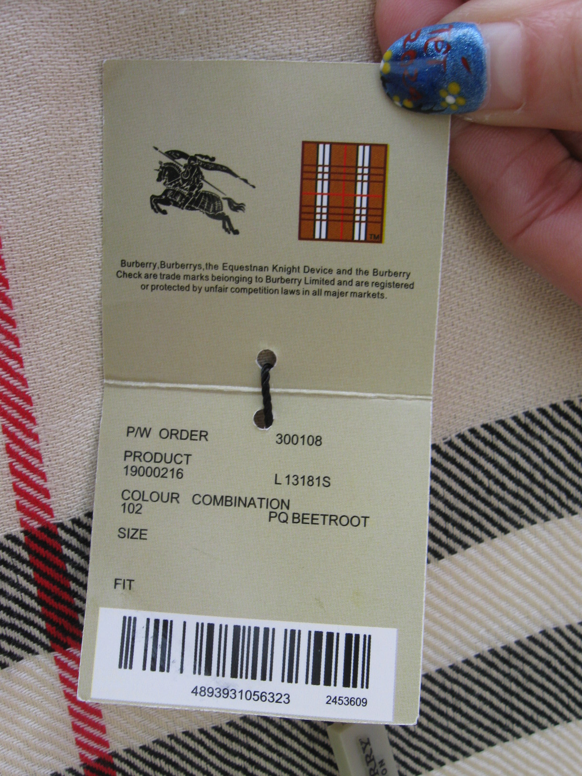 Burberry London PQ Beetroot Check Scarf NWT Cashmere Scarf New eBay