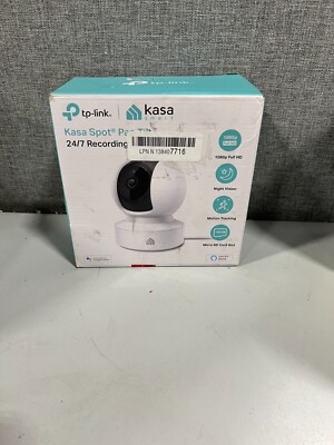 NEW TP-Link KC115 Kasa Spot Pan Tilt Indoor 1080P Wi-Fi