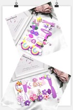 2 Sets of 14pcs Cute Cartoon Girl's Hair Clip Accessories