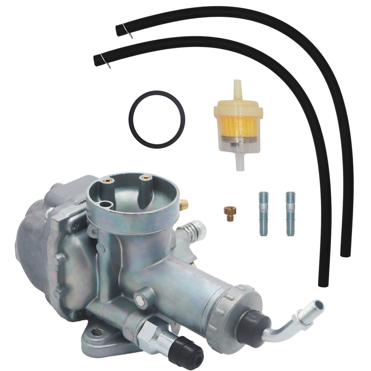 Carburateur Complet Pour Yamaha Breeze 125 (1989-2004) Et Grizzly 125 (2004-2013) - Avec Collecteur Et Robinet