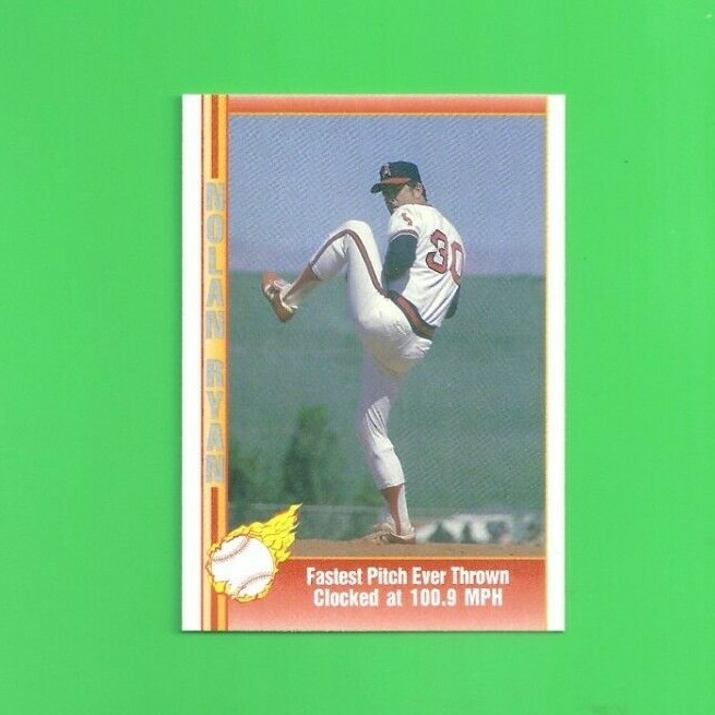 MLB 1991 Pacific NOLAN RYAN Texas Express I 