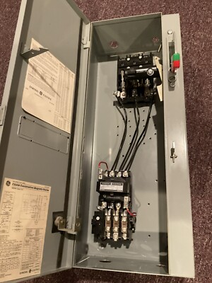 General Electric GE CR308B1021AAAAAA Magnetic Starter Combination, 3-Pole size 0