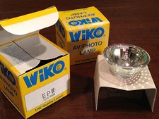 Lot of 2 New in Box WIKO EPW 360 Watt AV/PHOTO PROJECTION PROJECTOR LAMPS BULBS