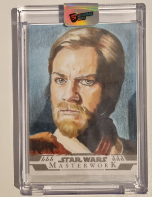 Topps Masterwork 2024 Obi wan Kenobi Sketch von Marcia Dye /1