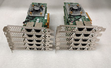 Lot of 10 QLogic QLE3242-RJ 2-Port 10Gbps PCIe Network Adapter