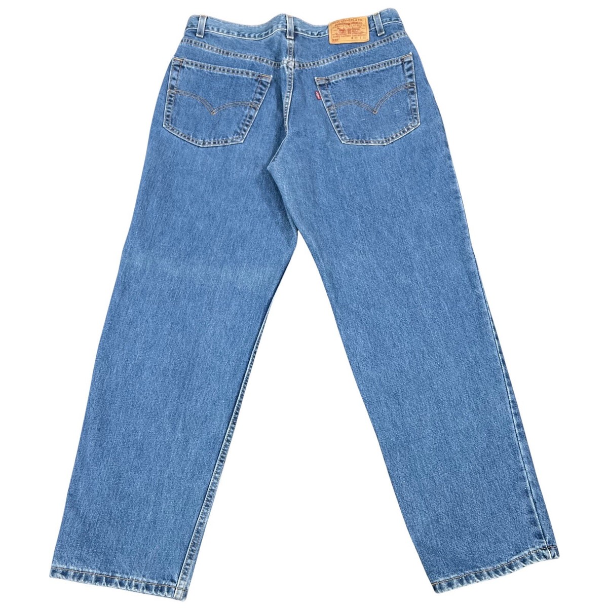 良色　levi's 550 USA製　W36 L30 554 90s 00s Vintage 90s Levis 550 Relaxed Jeans Mens 36x30 Blue Denim Medium