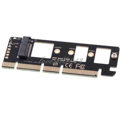 NEW NGFF M Key M.2 NVME AHCI SSD To PCI-E PCI Express 3.0 16x x4 Adapter