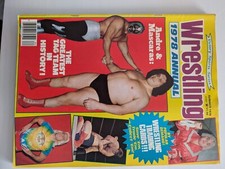 1978 Wrestling Magazine Andre The Giant Backlund Rick Flair Rookie Rare Cards