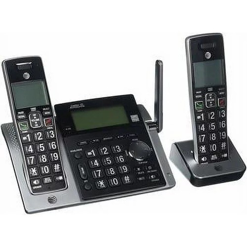 AT&T CL83213 2 Handsets Single Line Cordless House Home Phone Caller ID