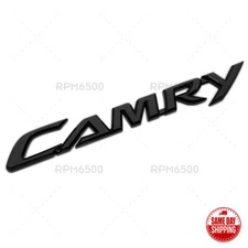 For Toyota Camry Rear Trunk Lid Tailgate Letter Emblem Badge Sport Gloss Black