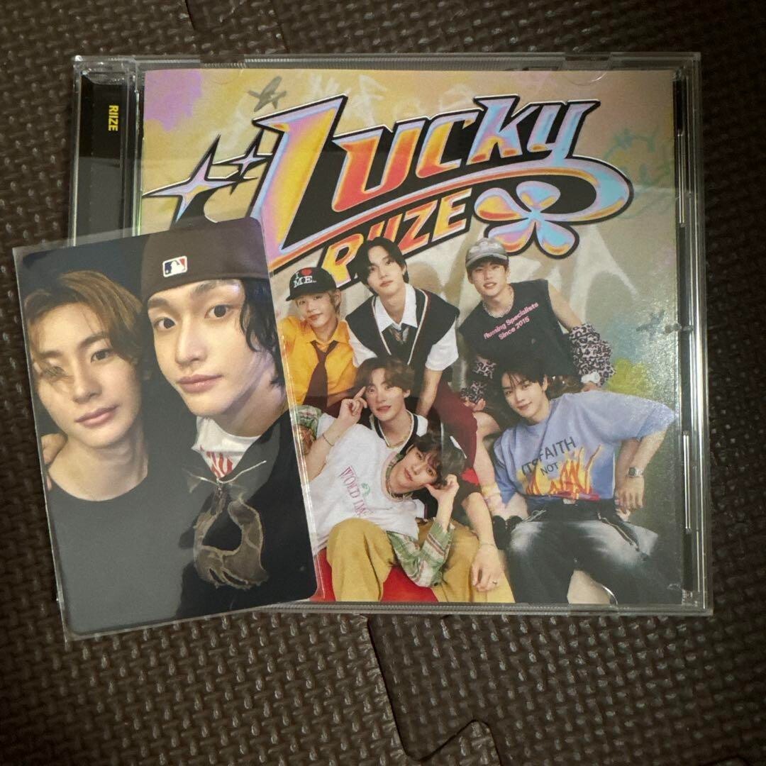 RIIZE WONBIN Anton UNIT Lucky JAPAN CD + Official Photocard RIIZE WONBIN Anton UNIT Lucky JAPAN CD + Official Photocard