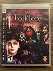 Folklore (Sony PlayStation 3, 2007) **TESTED** VGC