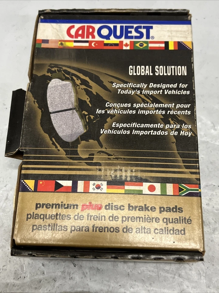 Juego de pastillas de freno de disco premium hecho en EE. UU. GSD637 para Ford, Mazda, 1994-2002 F62Z2001AA Foto 3 de 4